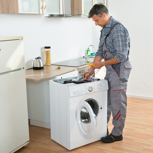 can you walk me through the steps of troubleshooting my washer issue in Atlanta Illinois